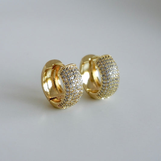 Hoops pequeñas brillosas