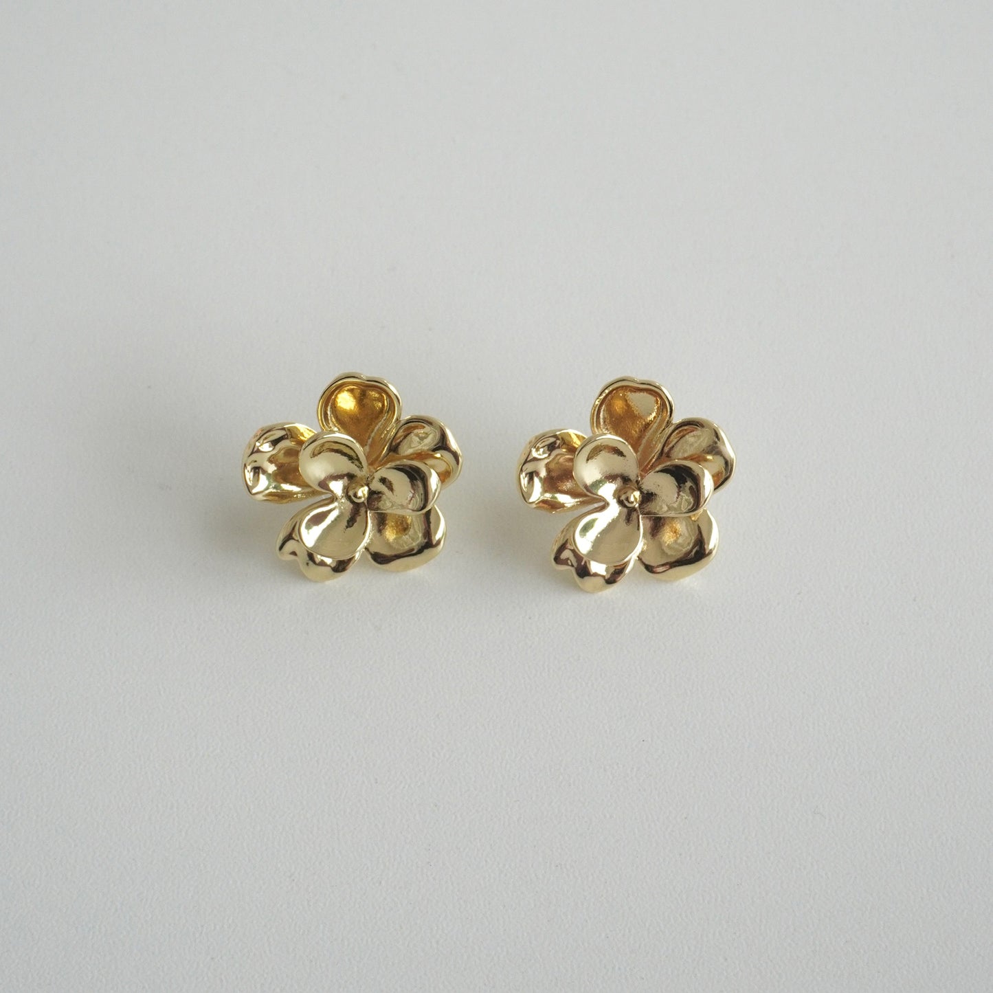 Aretes doble flor