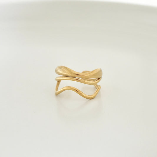 Anillo líneas ajustable