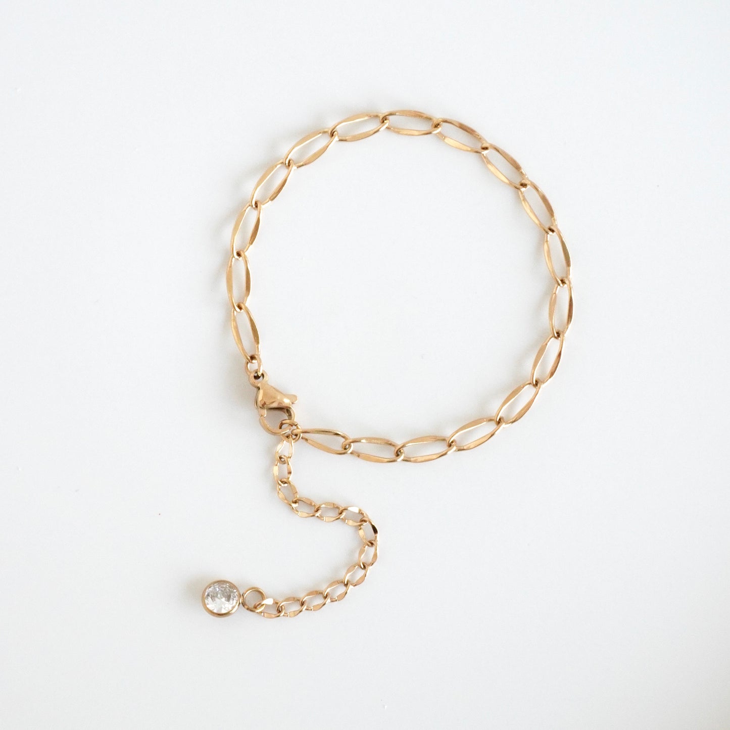 Pulsera eslabones irregulares