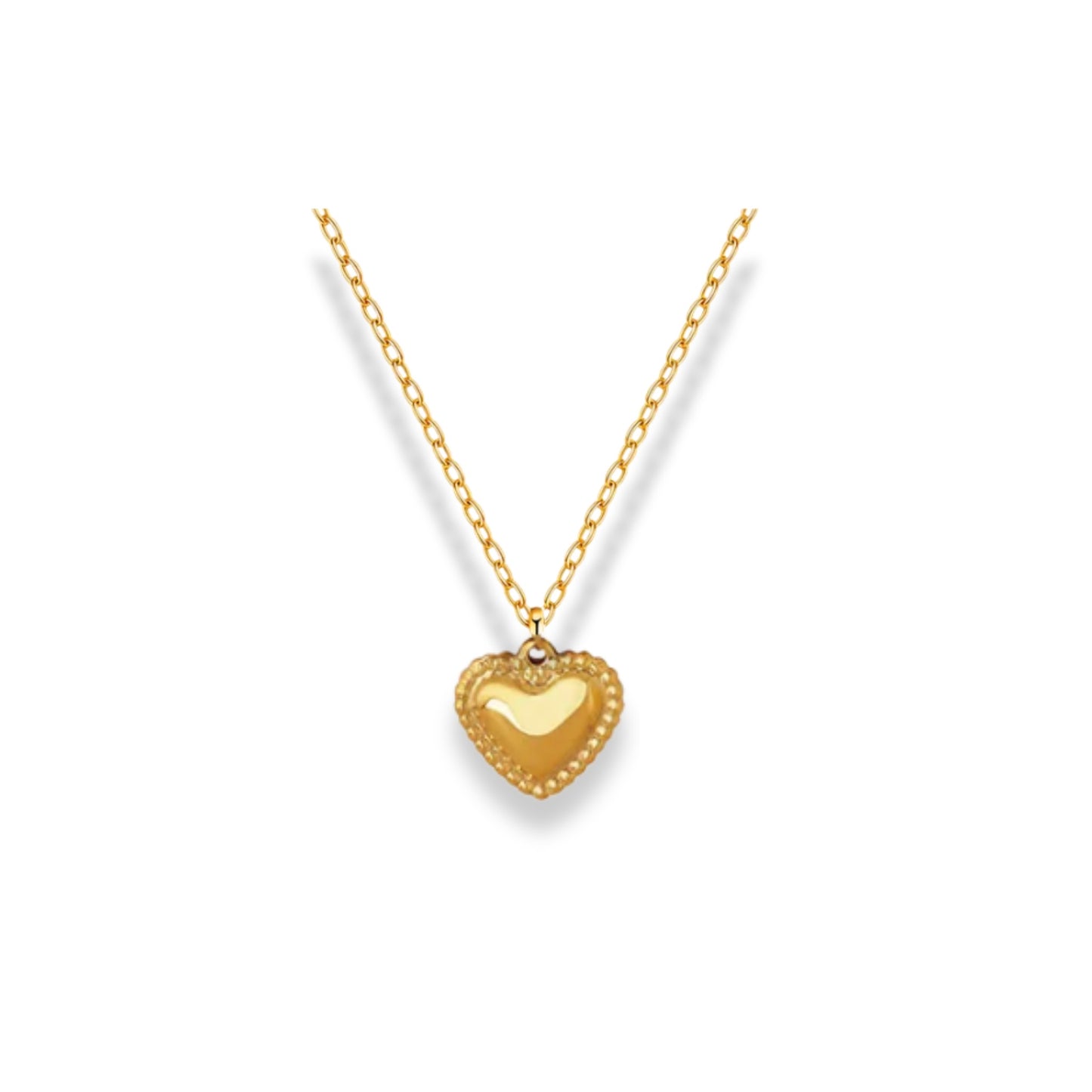 Cadena con dije de corazón