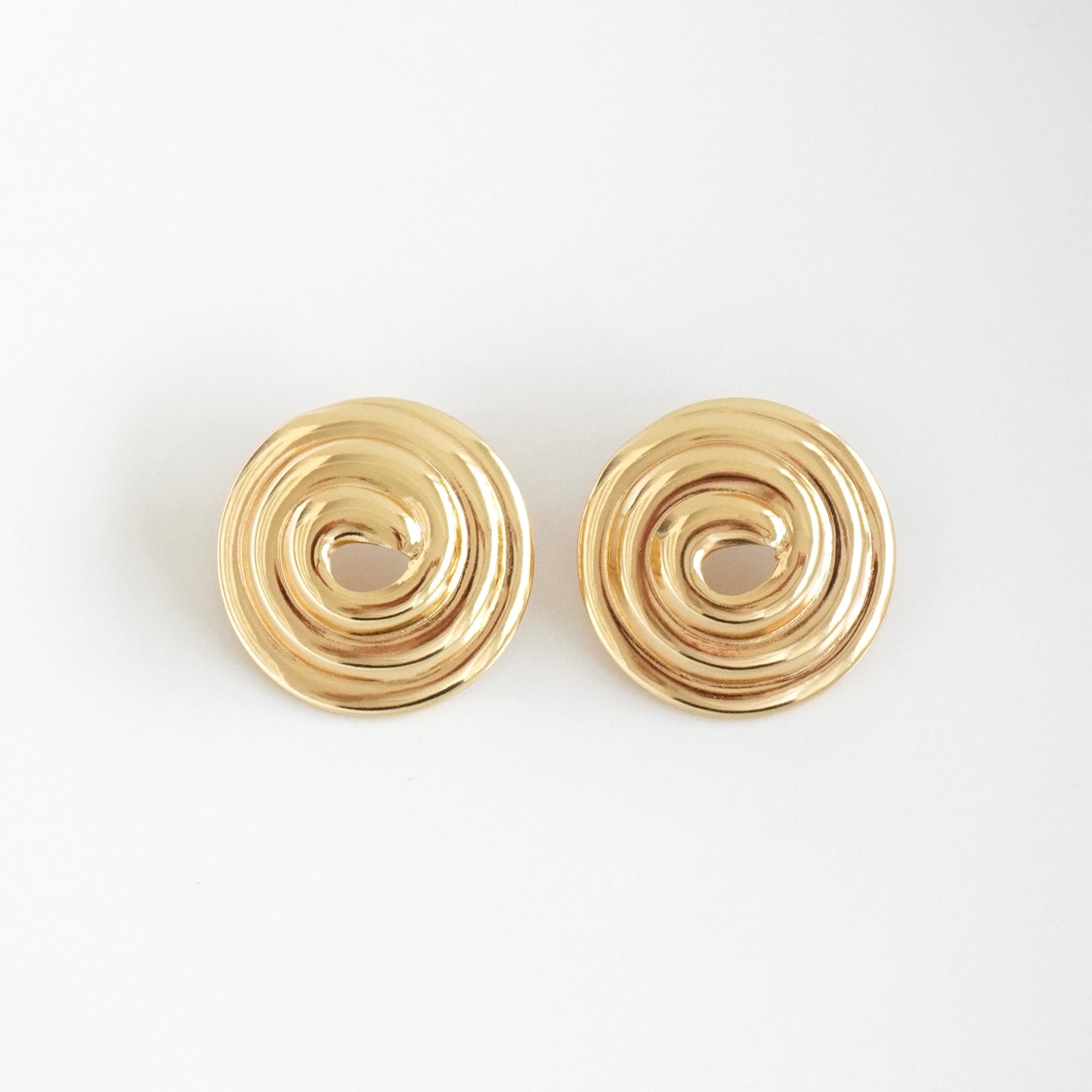 Aretes círculo espiral
