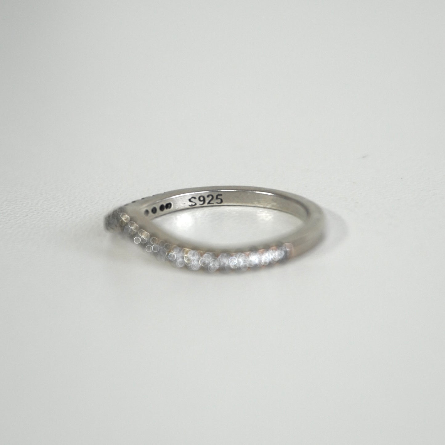 Anillo semi corona Plata 925
