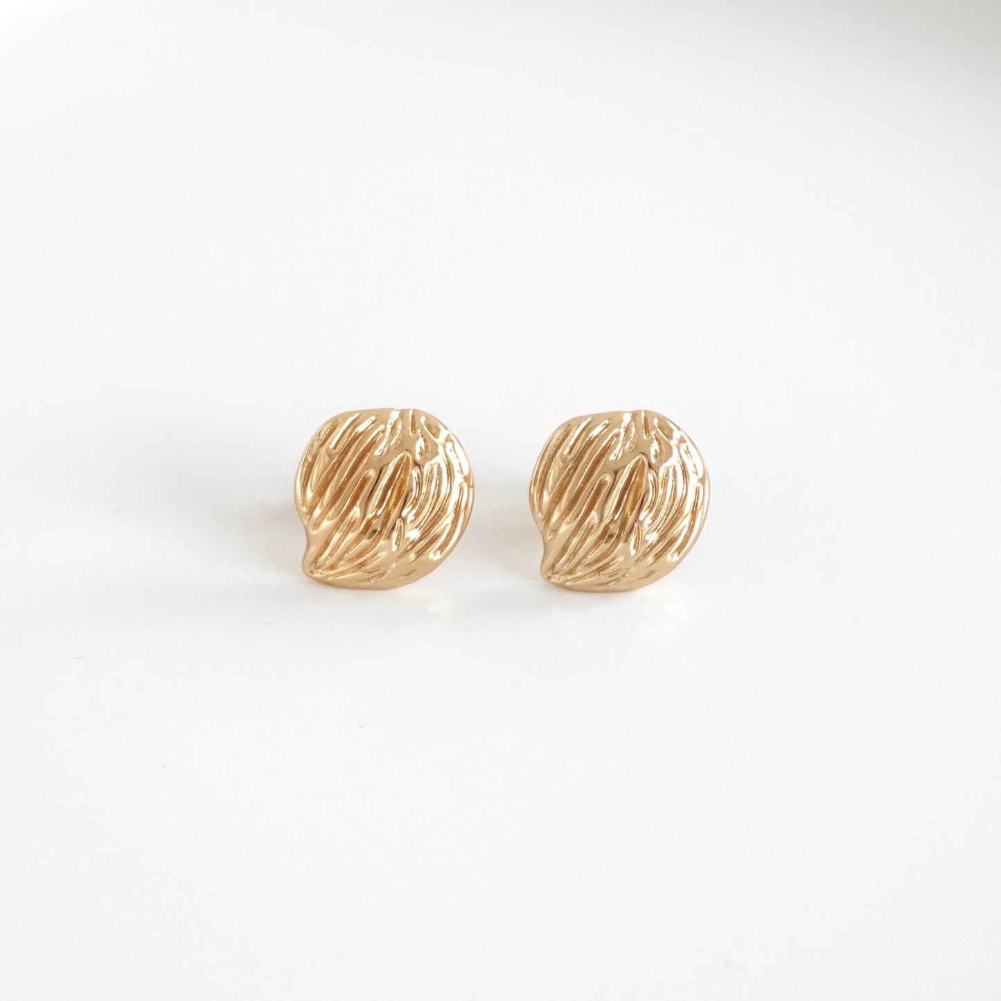 Aretes texturizados mini