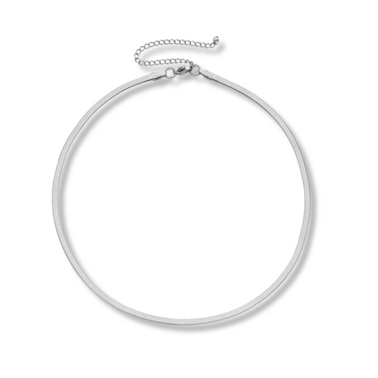 Cadena lisa 3mm plateada