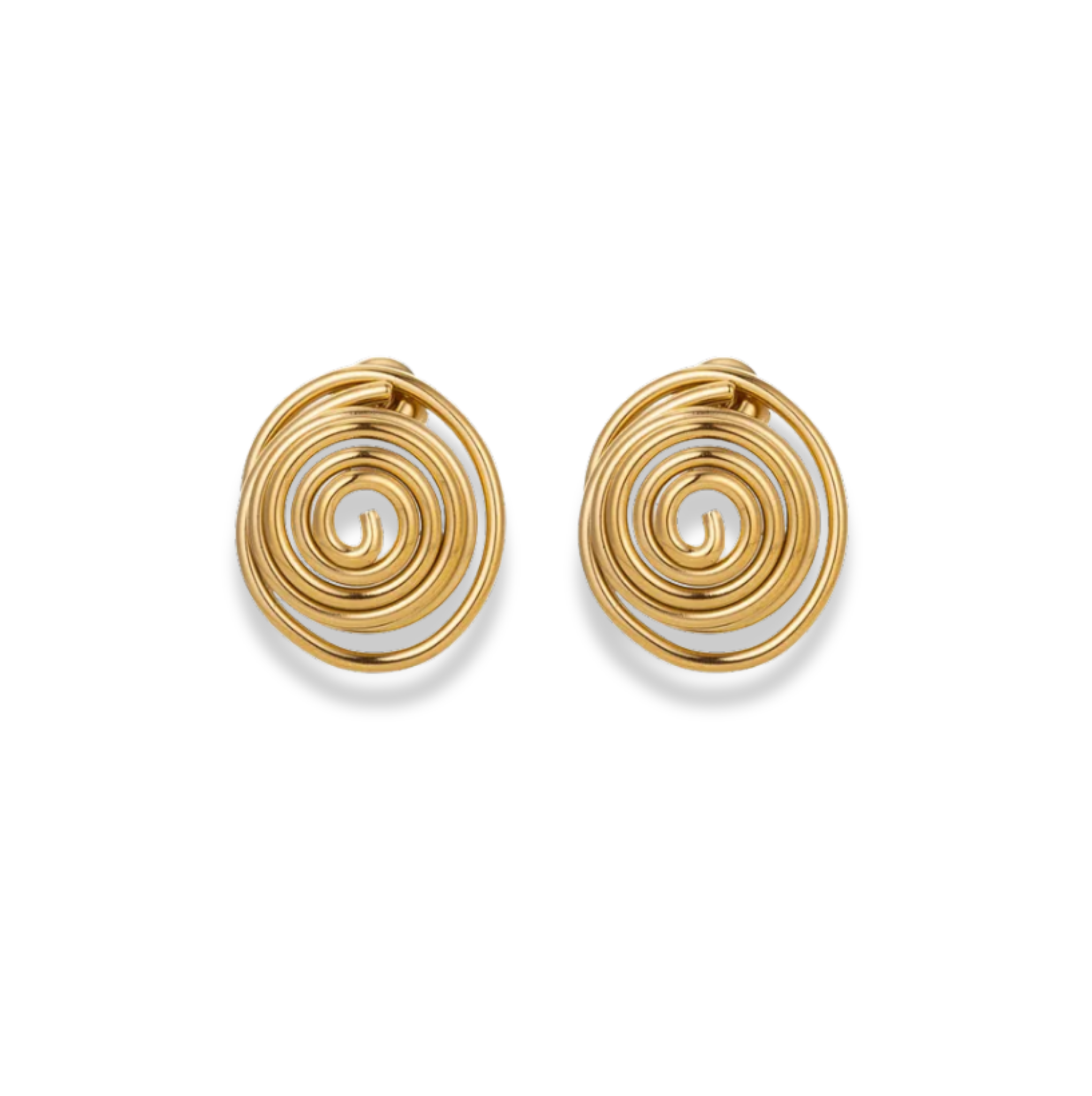Aretes pequeño espiral