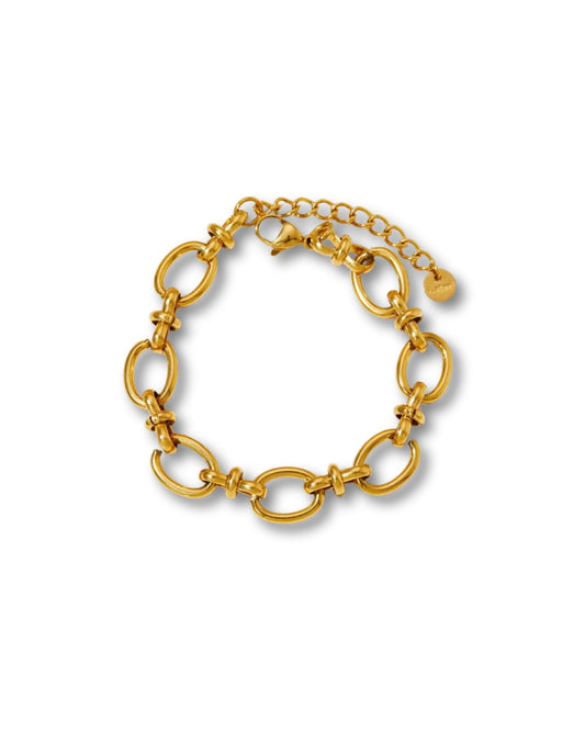 Pulsera de eslabones grandes