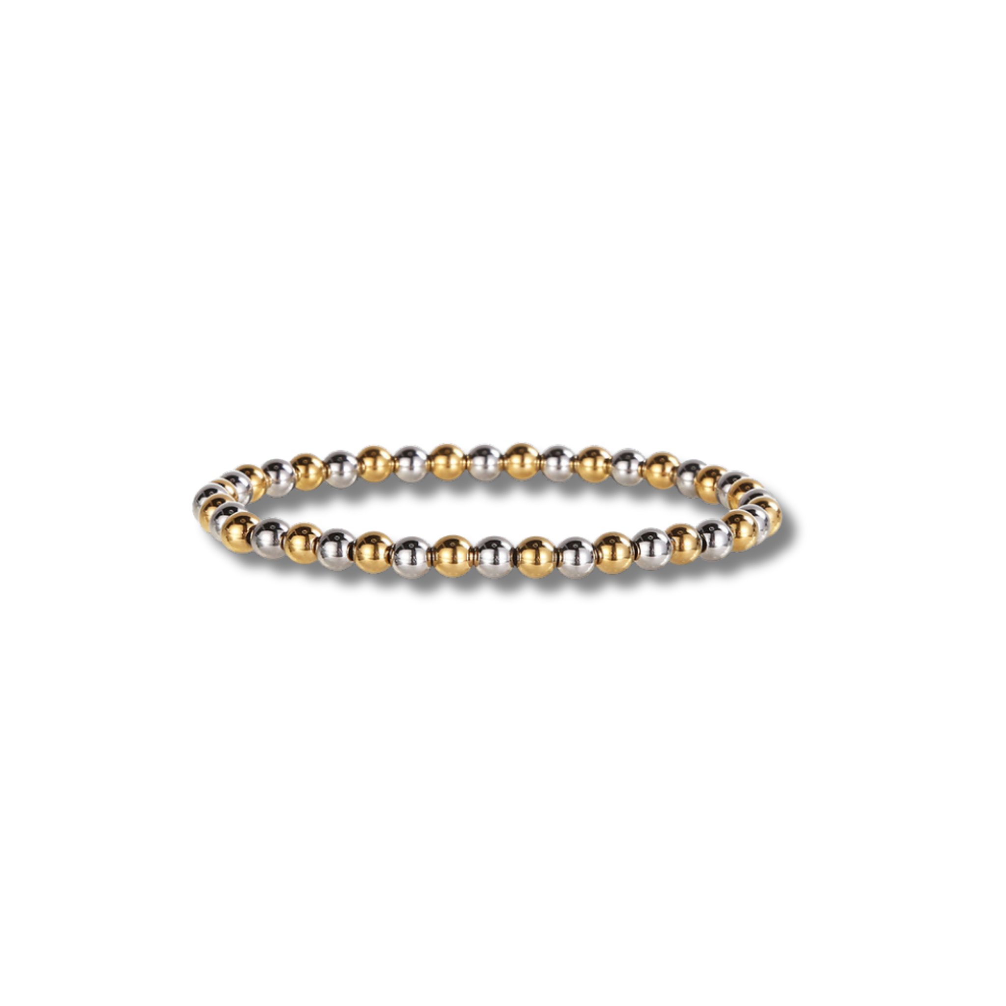 Pulsera bicolor 4mm