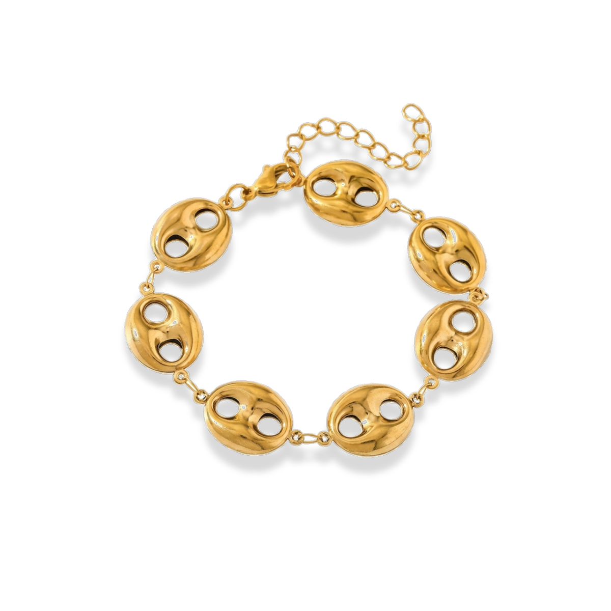 Pulsera de corchos chunky