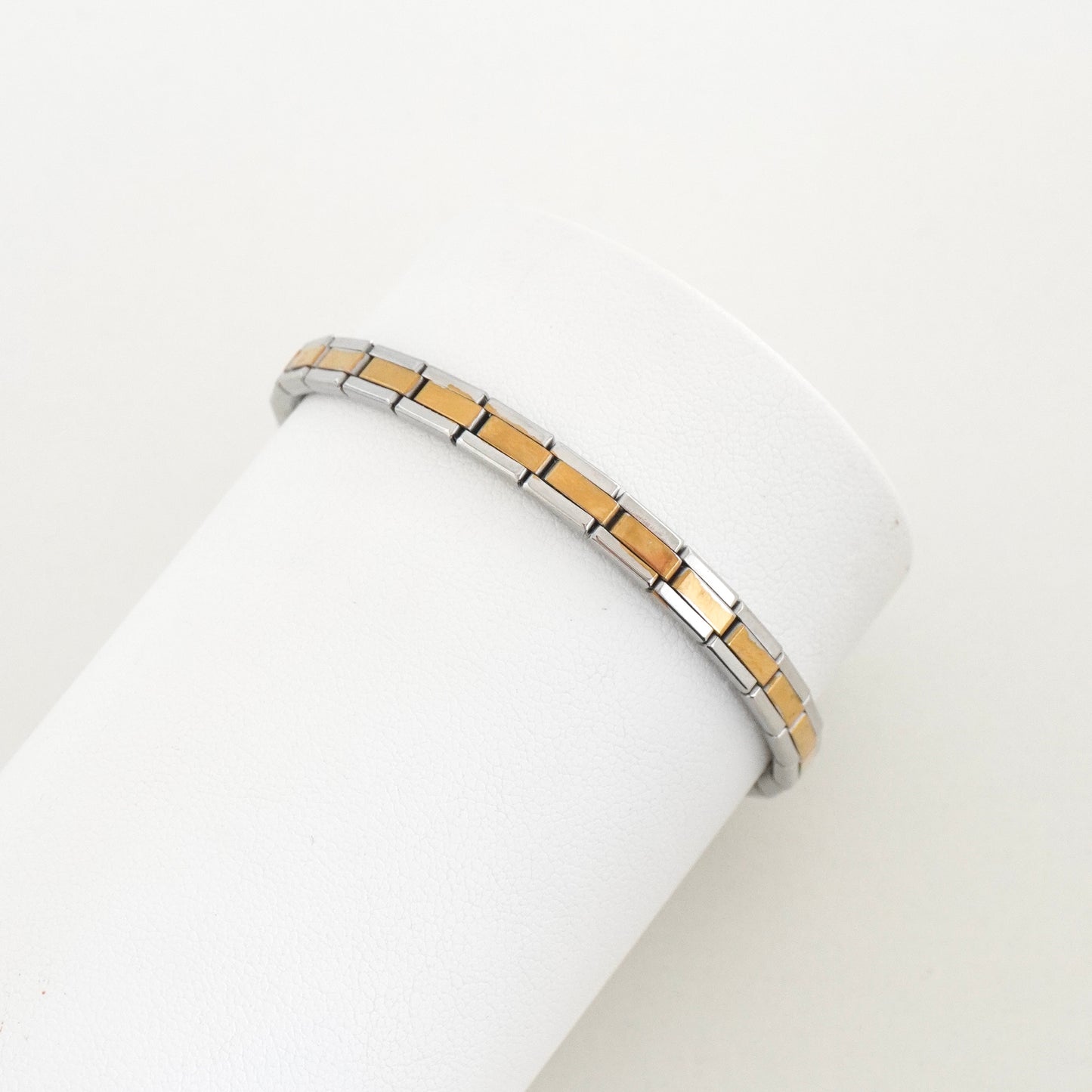Pulsera italiana bicolor mini
