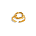 Anillo círculo hueco