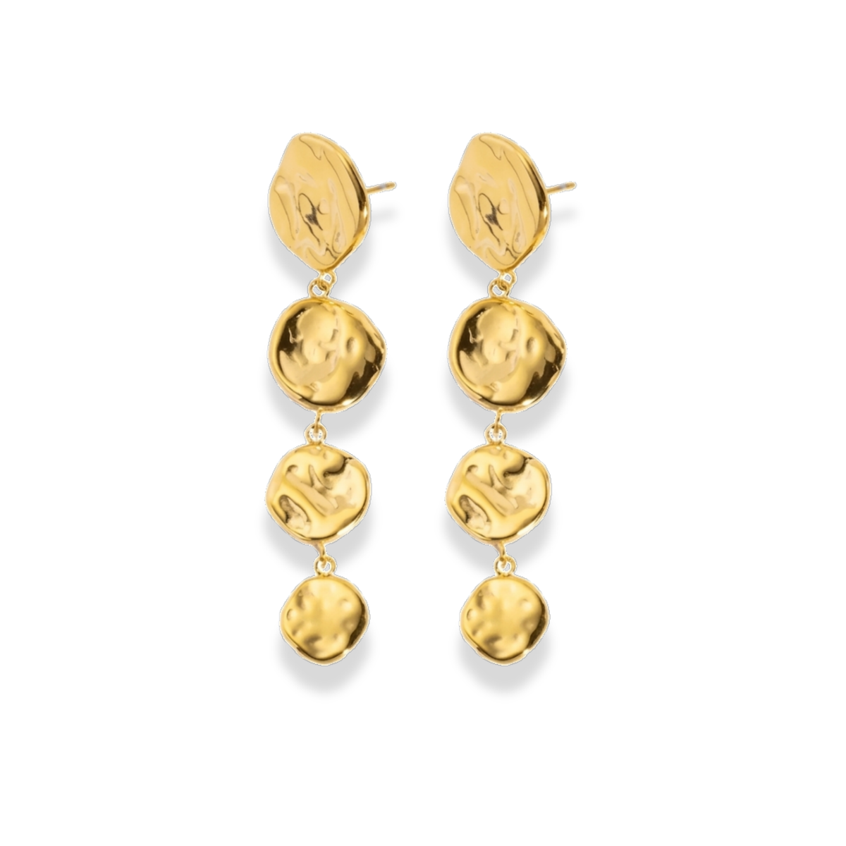 Aretes dijes círculos colgantes