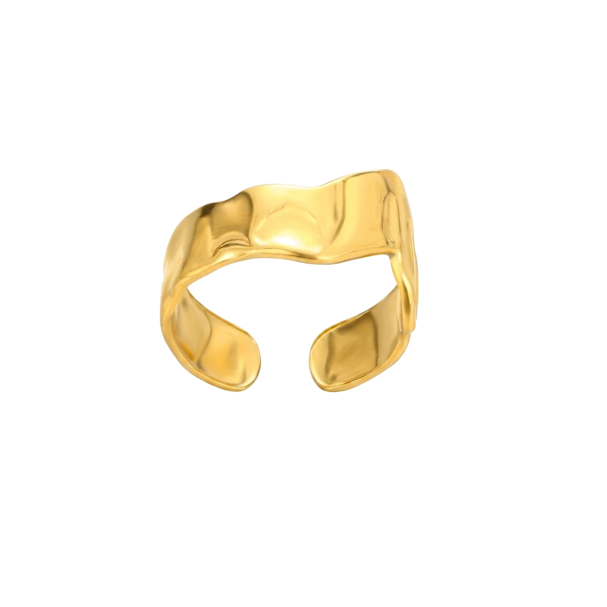 Anillo textura asimétrico