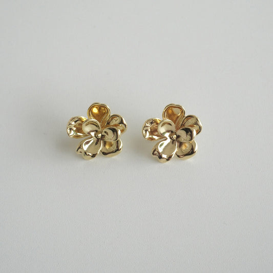 Aretes doble flor
