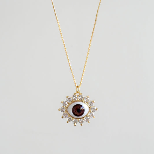 Cadena ojo turco café