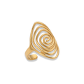 Anillo tipo remolino hueco