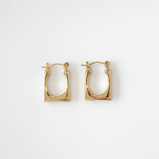 Hoops marco cuadrado broche