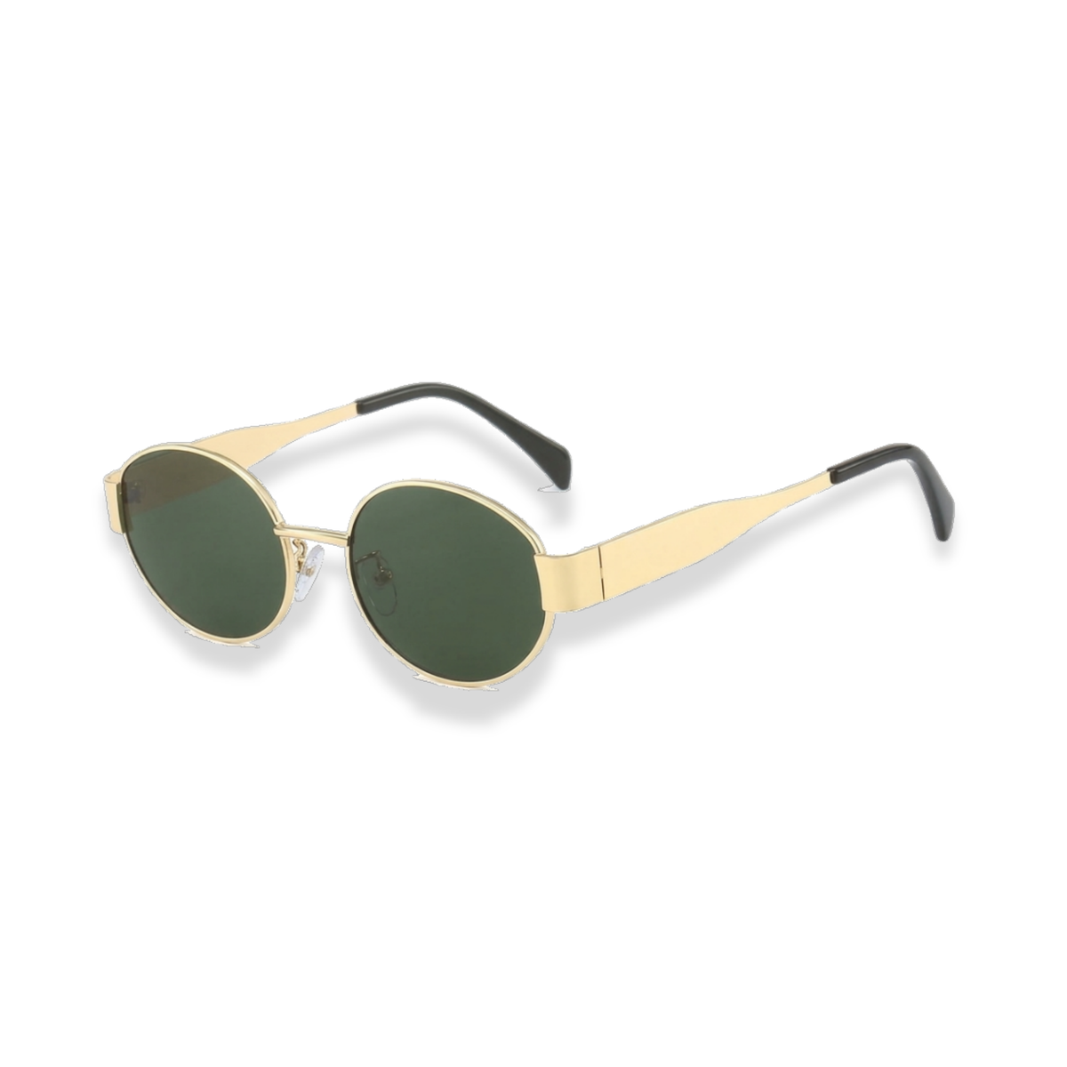Gafas tipo celine verdes