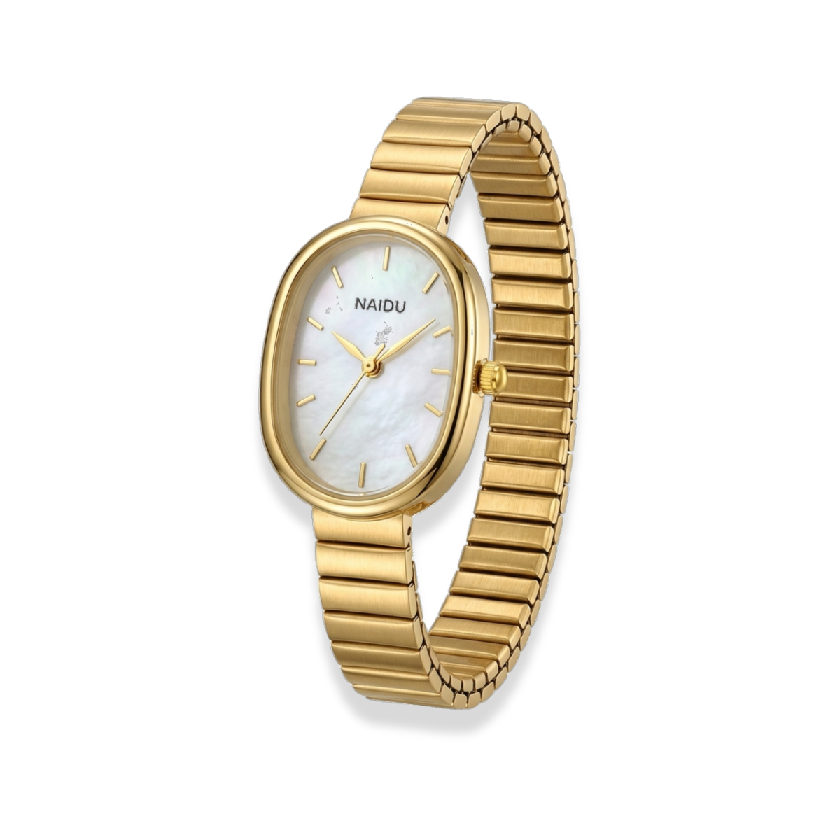 Reloj ovalado clásico