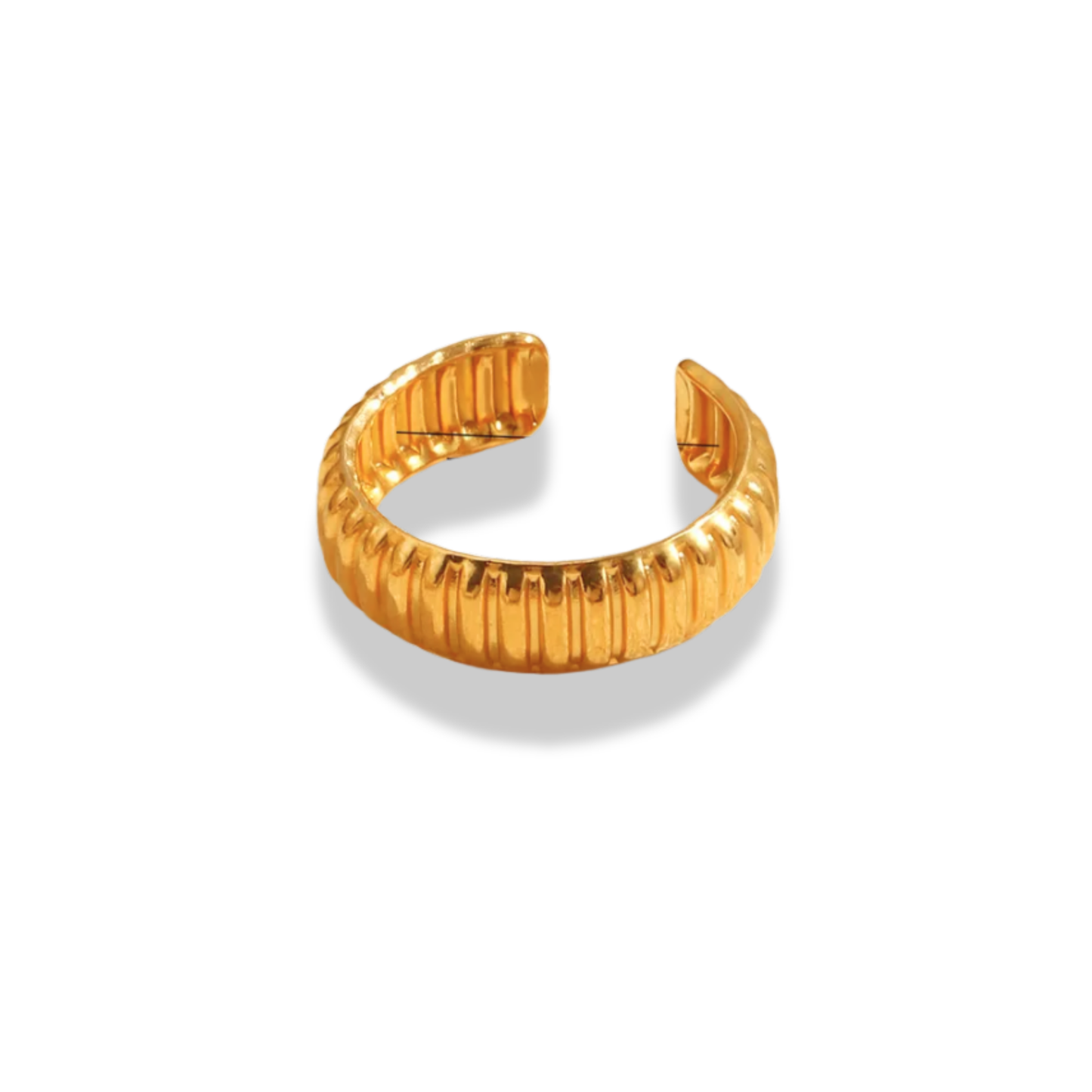 Anillo chuncky líneas