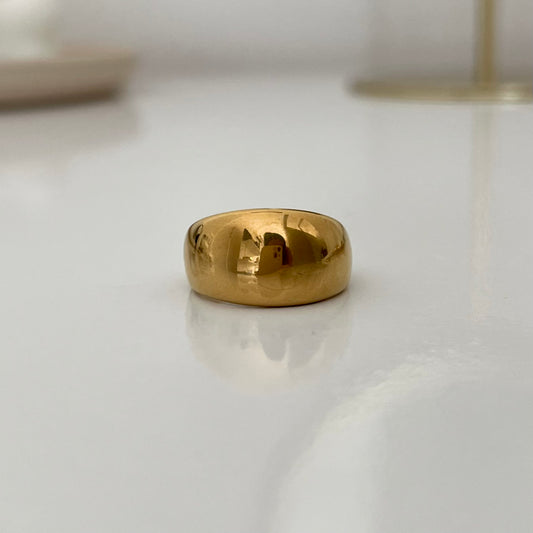 Anillo chuncky liso