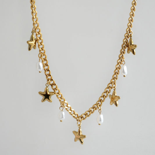 Chocker con 9 dijes