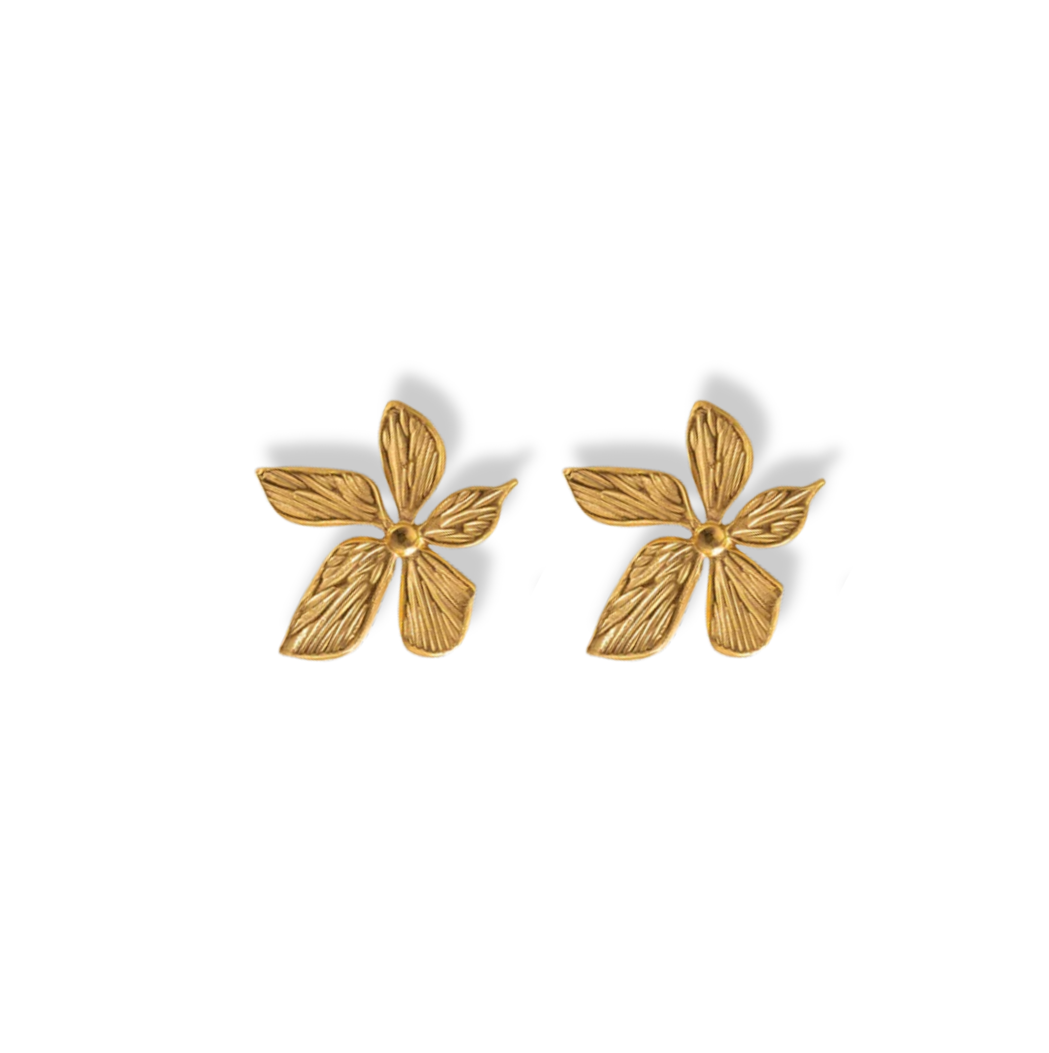 Arete de flor pequeña