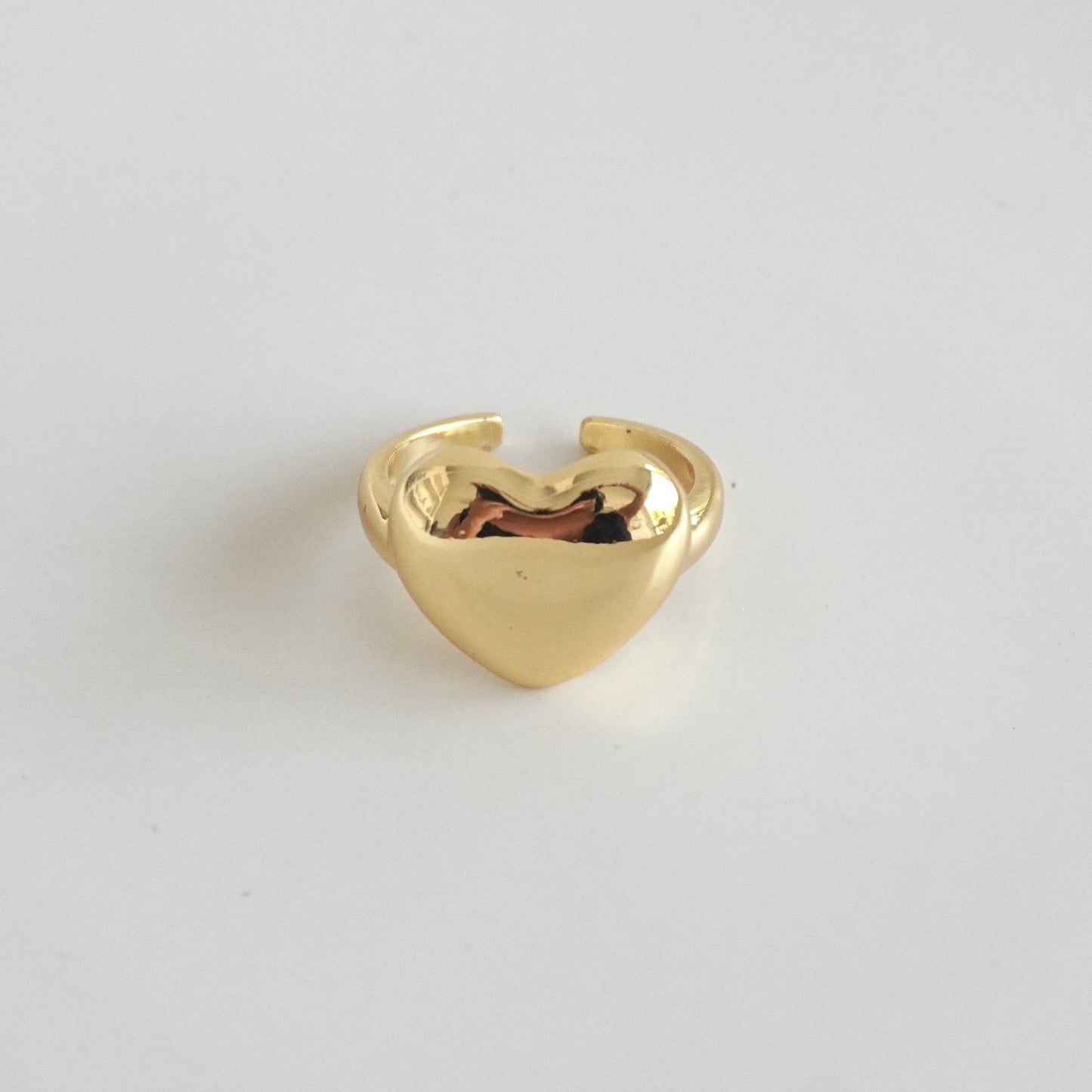 Anillo corazón chuncky