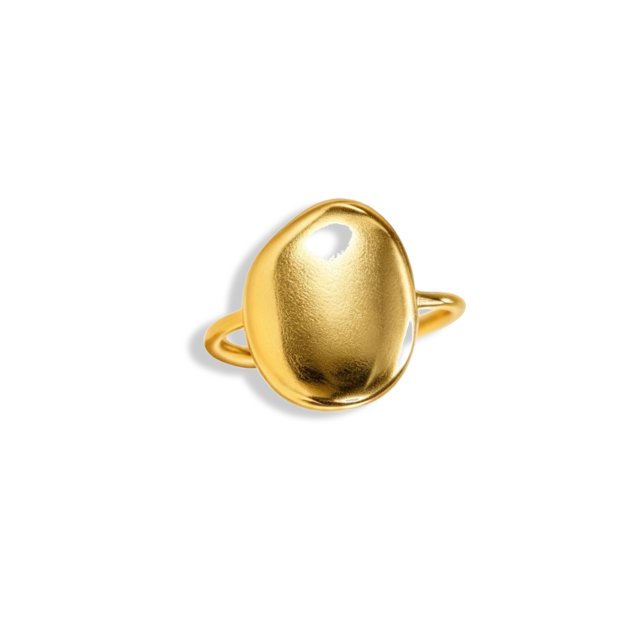 Anillo de bola pequeña lisa