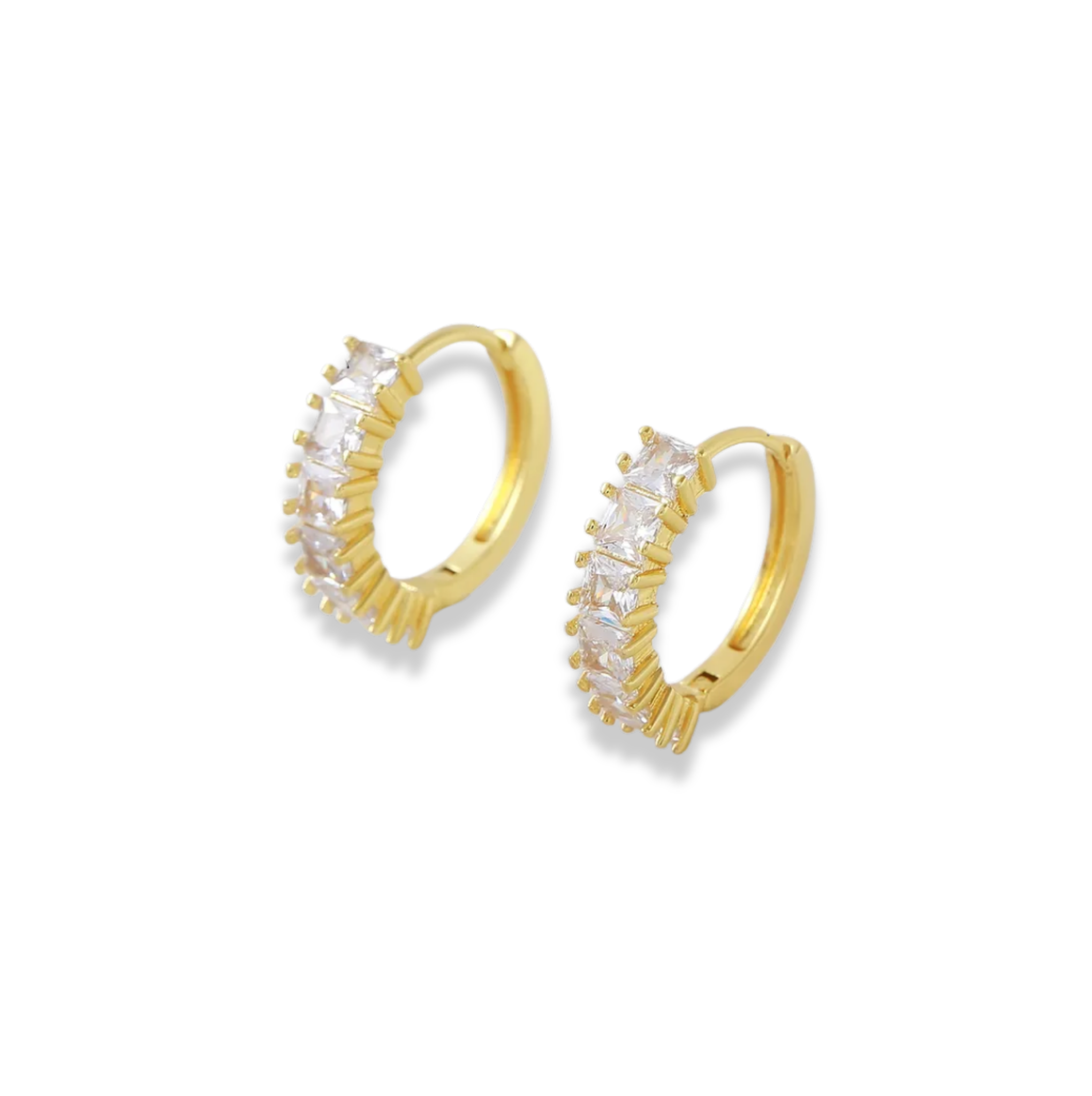 Hoops zirconia cuadrada