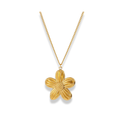 Cadena con dije de flor margarita
