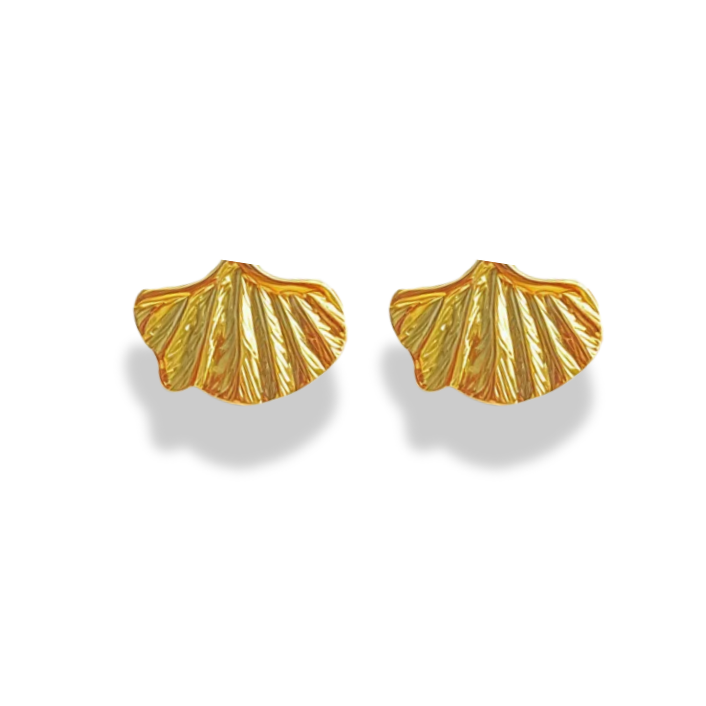 Aretes tipo abanico