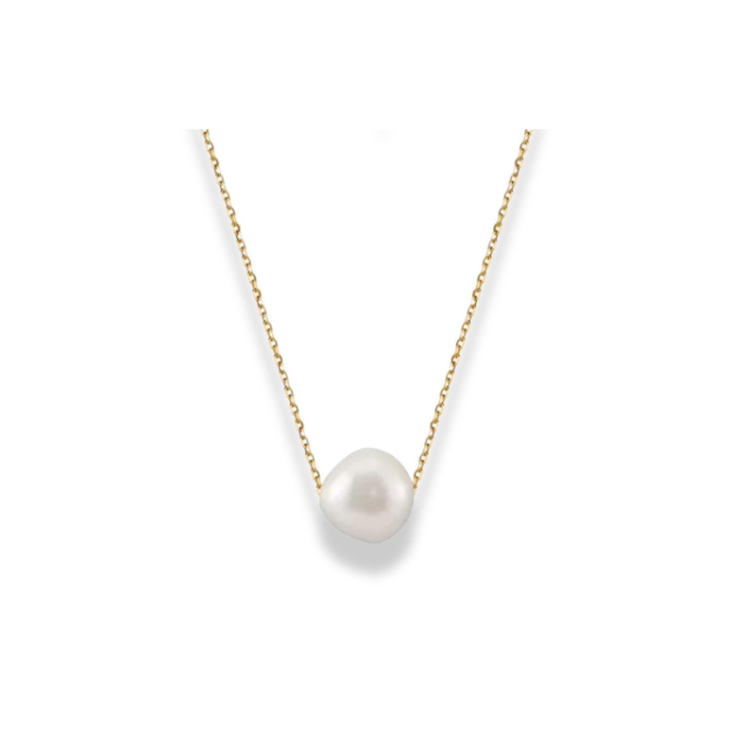Cadena con dije de perla