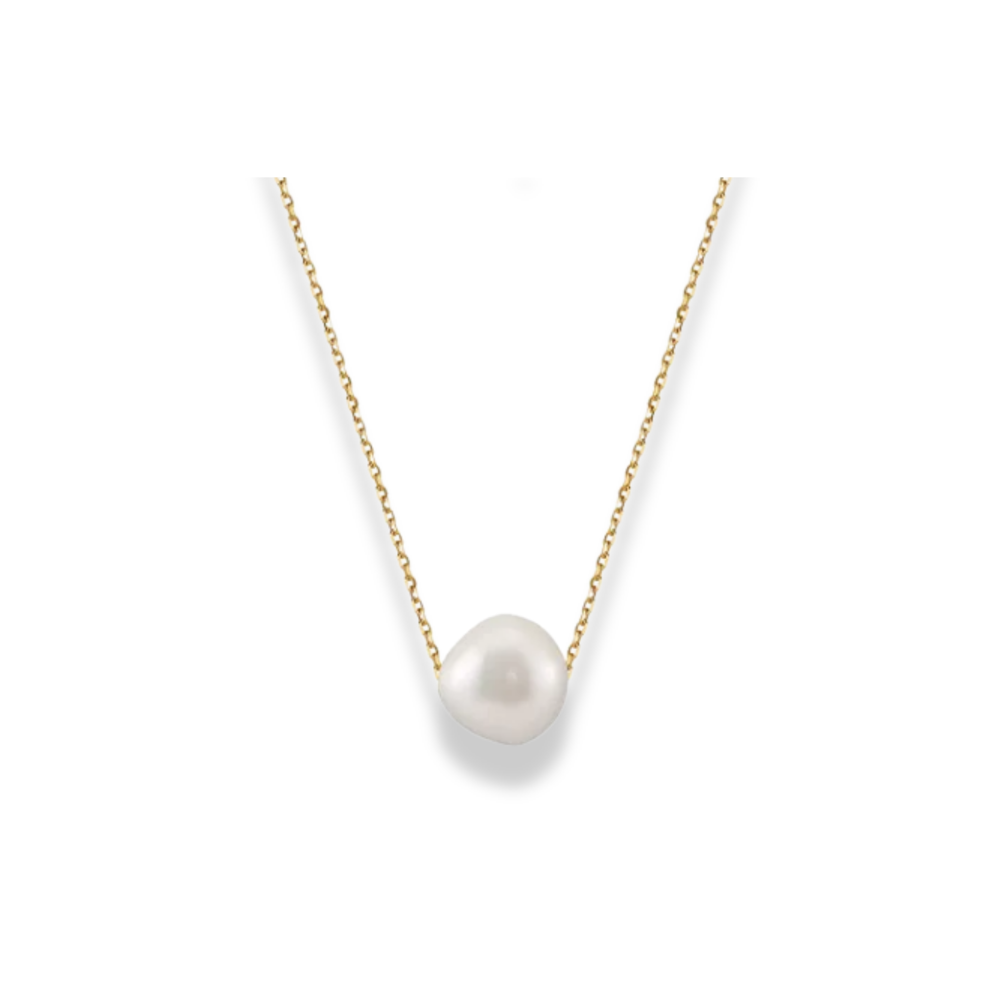 Cadena con dije de perla