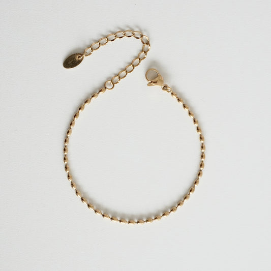 Pulsera bolitas 2mm