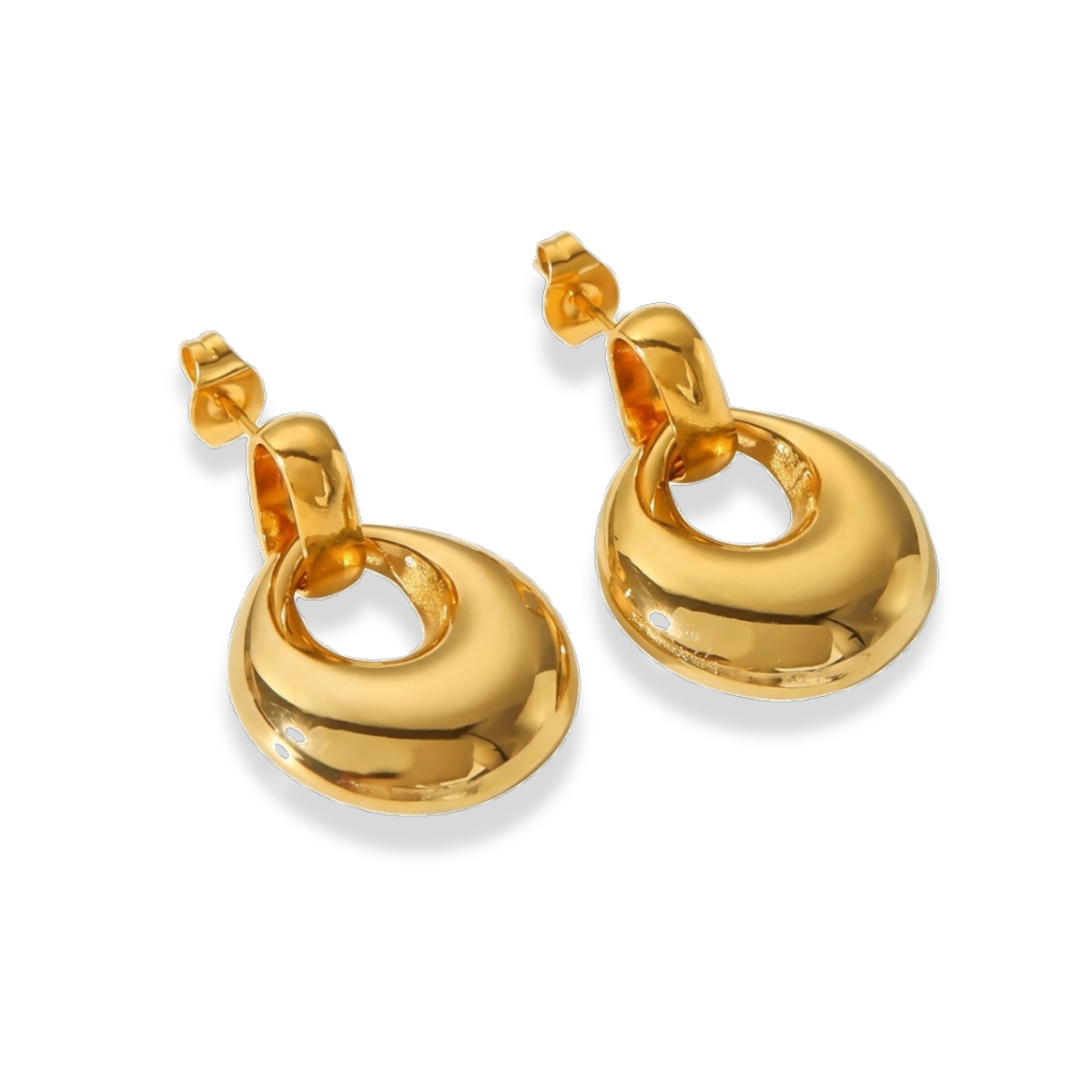 Aretes elegantes colgante