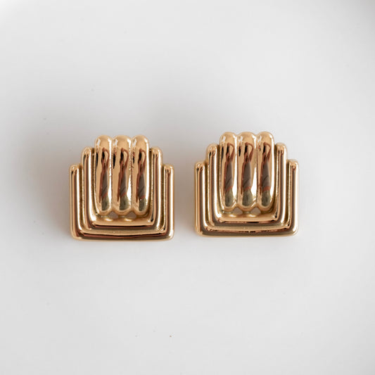 Aretes maxi cuadrados