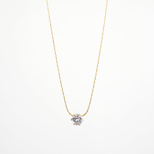 Cadena delgada zirconia mini