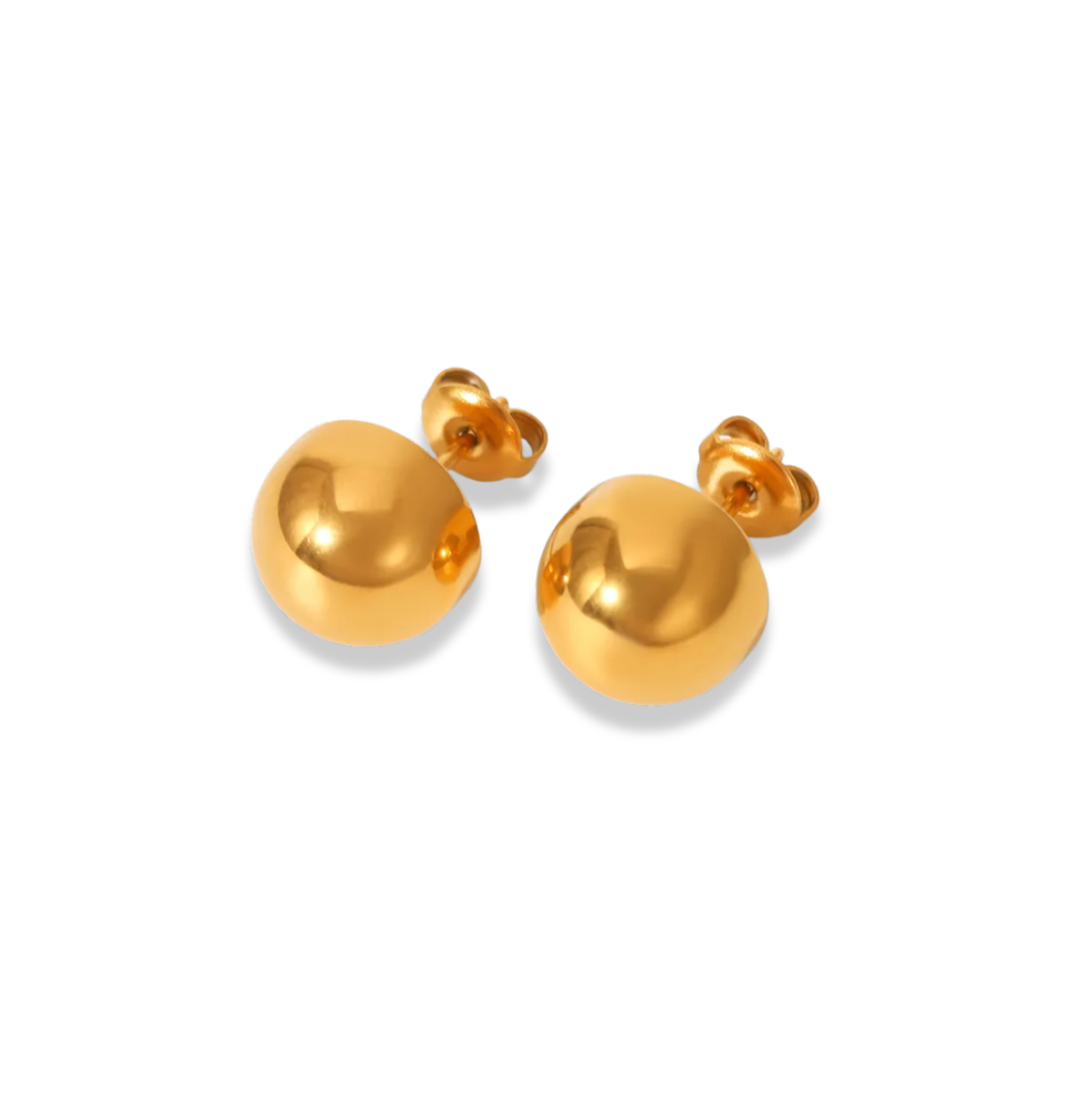 Aretes medio círculo mini