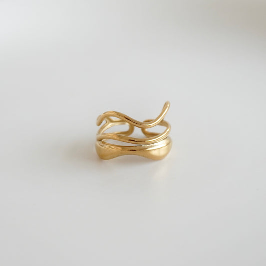 Anillo líneas ajustable
