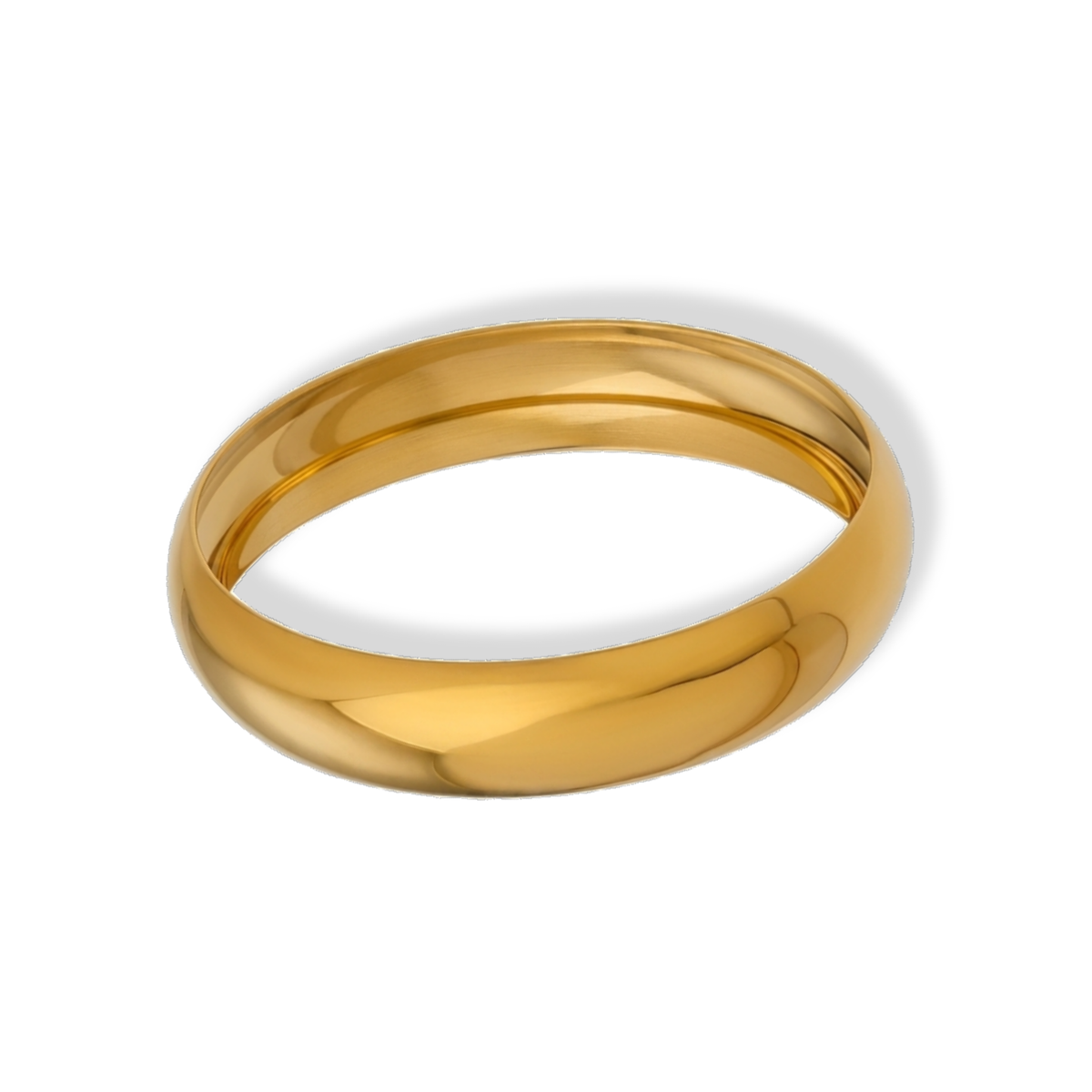 Pulsera rigida lisa chunky 15mm