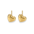 Aretes de corazón pequeño