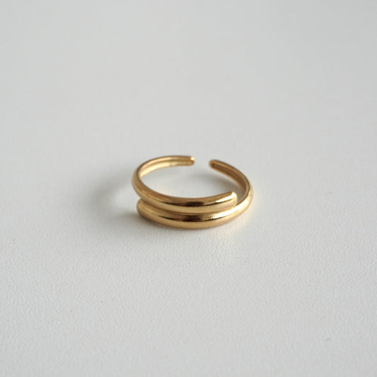 Anillo doble abierto