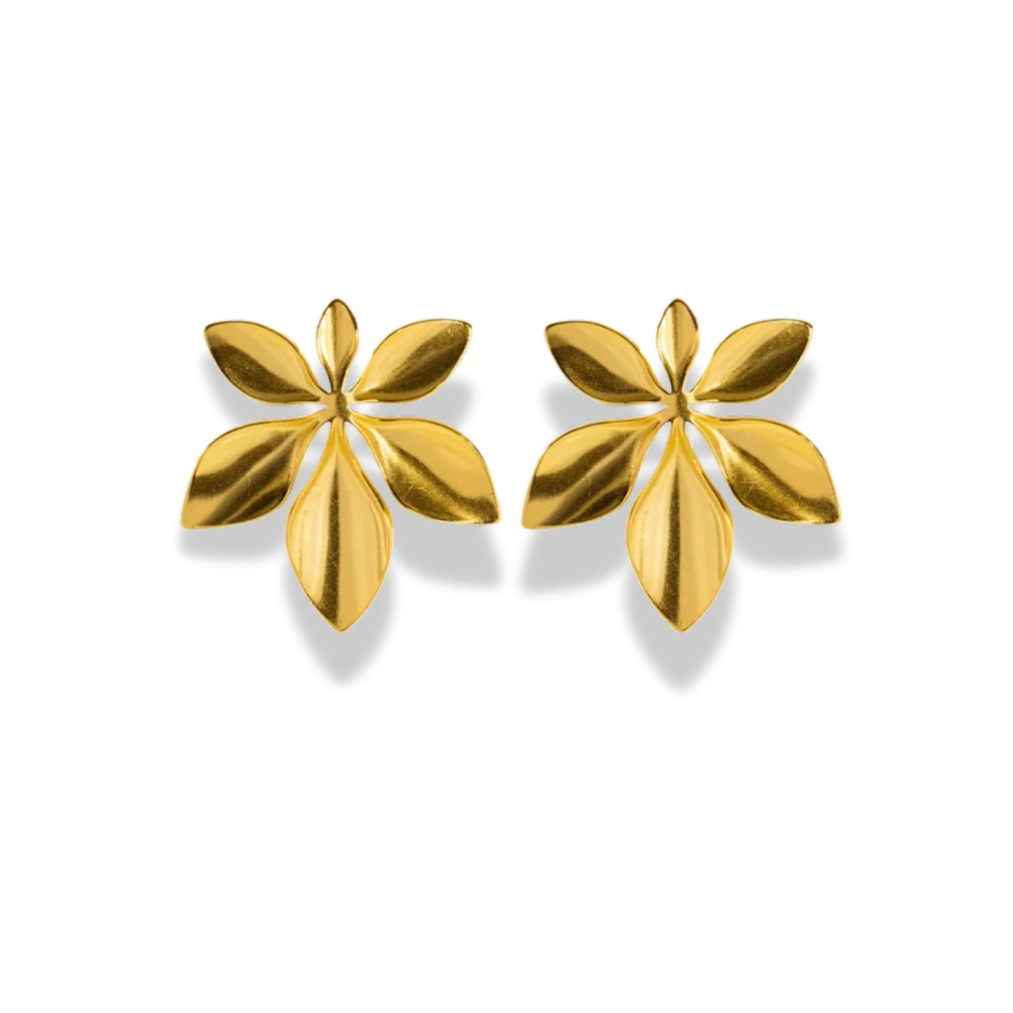 Aretes de hoja