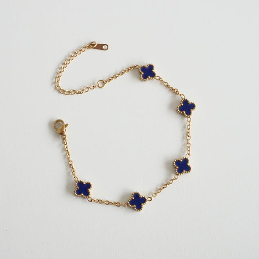 Pulsera van cleef azul mini