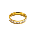 Anillo con zirconias