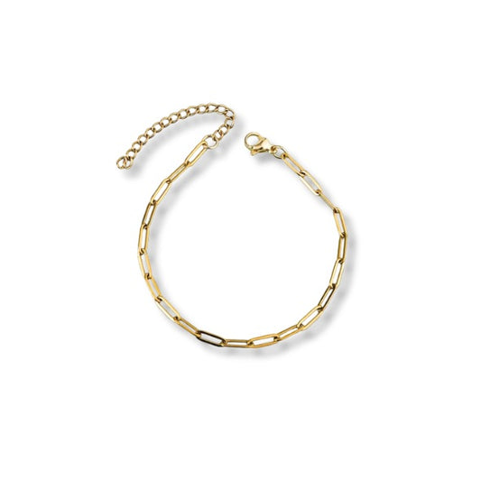 Pulsera basica de eslabones 9mm