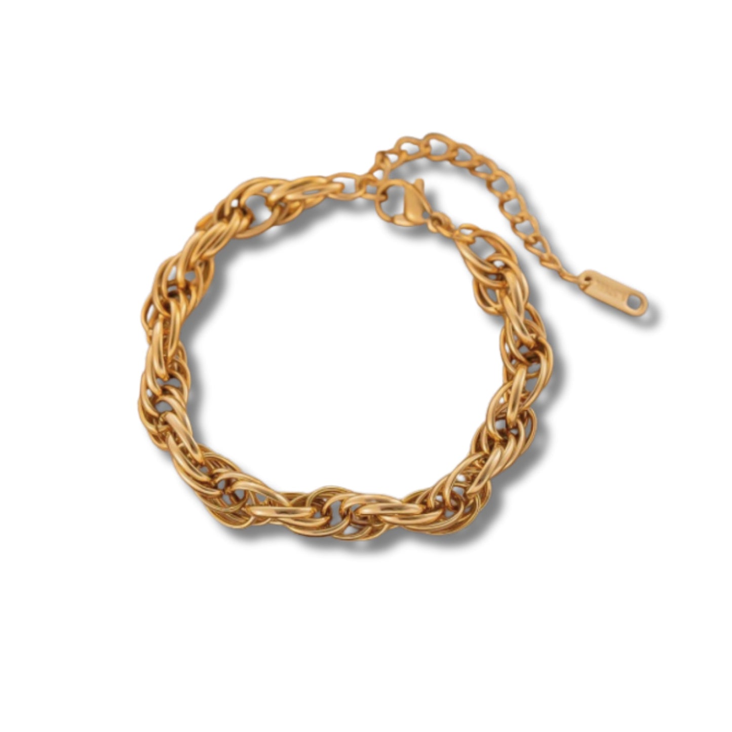 Pulsera tipo torzal chunky
