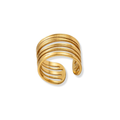 Anillo de líneas delgadas