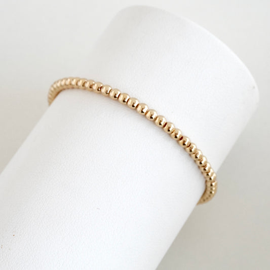 Pulsera bolitas 3mm